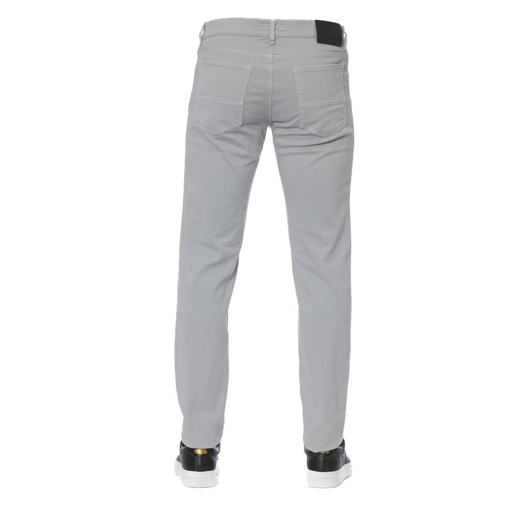 Jeans homme en coton gris Trussardi