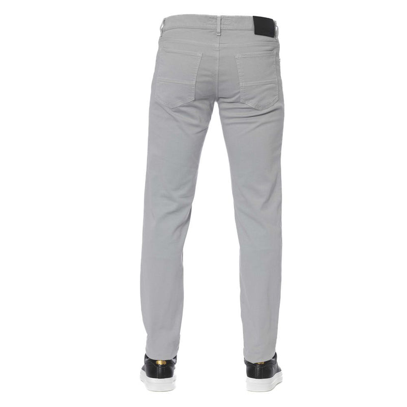 Jeans homme en coton gris Trussardi
