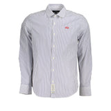 Chemise à manches longues rayée élégante pour homme de La Martina
