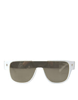 Dolce & Gabbana DG4356-F Lunettes de soleil blanches en acétate pour femmes