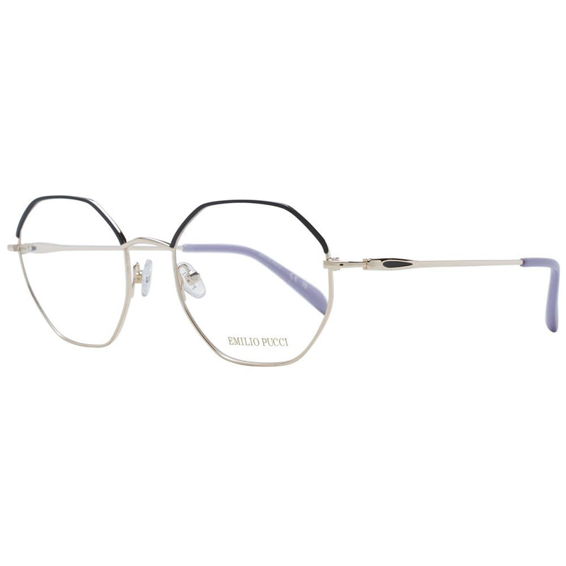 Emilio Pucci Black Women Glasses Frame - Stylish Eyewear