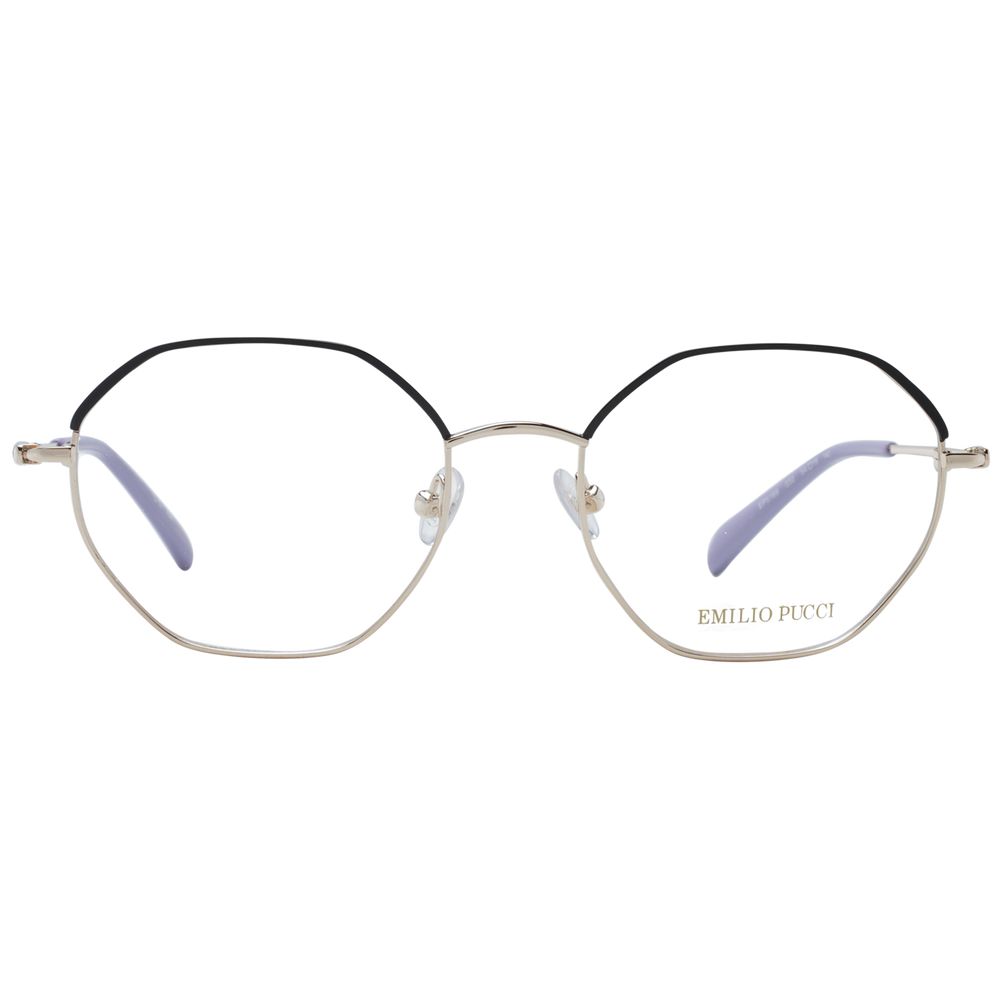 Emilio Pucci Black Women Glasses Frame - Stylish Eyewear