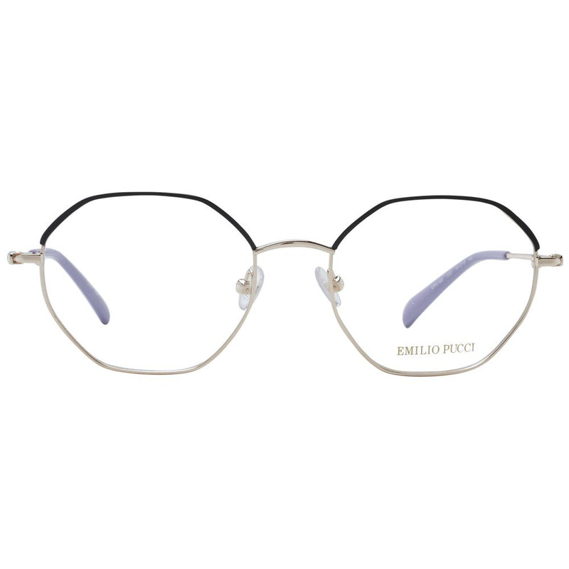 Emilio Pucci Black Women Glasses Frame - Stylish Eyewear