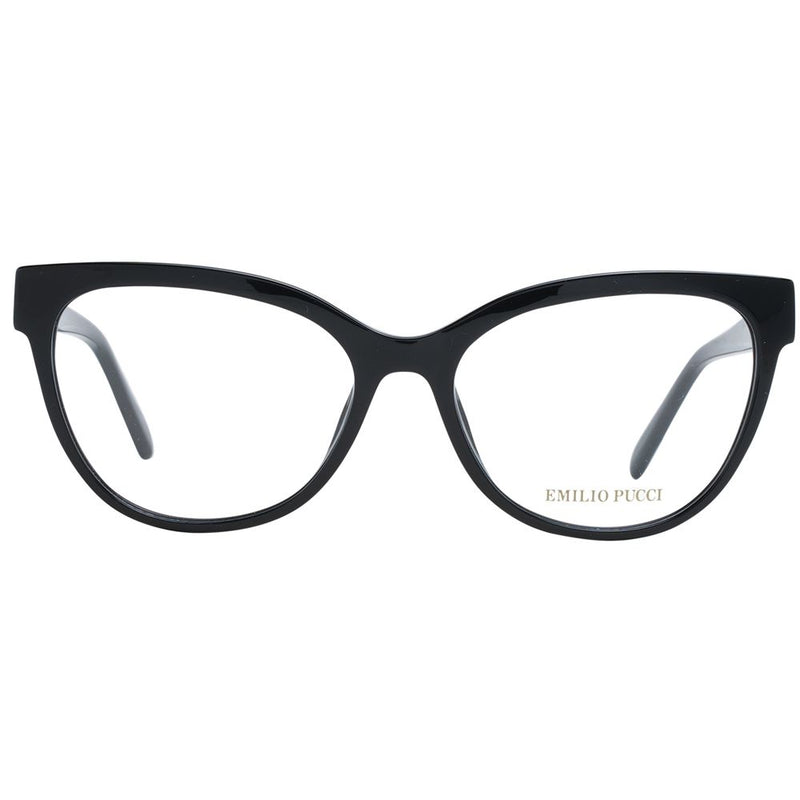 Emilio Pucci Black Women Glasses Frame - Stylish Eyewear