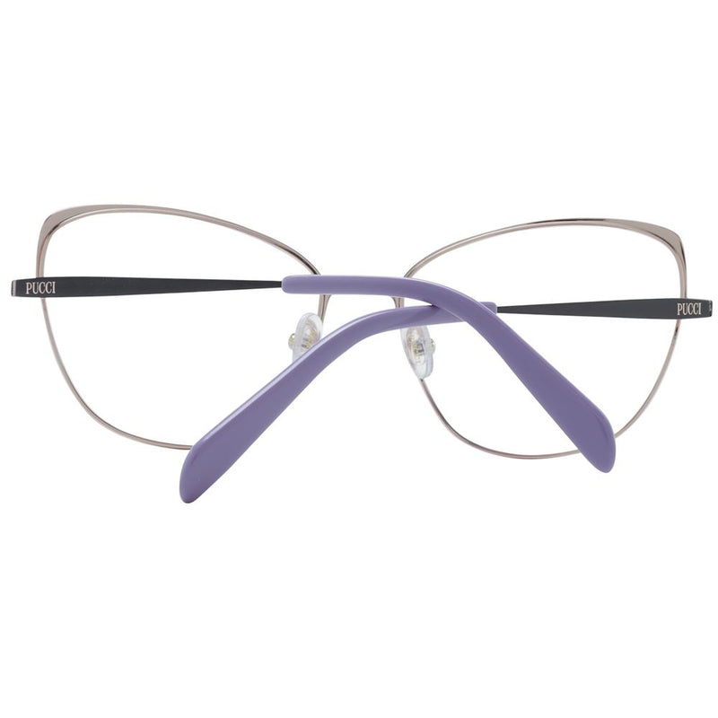 Emilio Pucci Black Women Glasses Frame - Stylish Cat-Eye Design