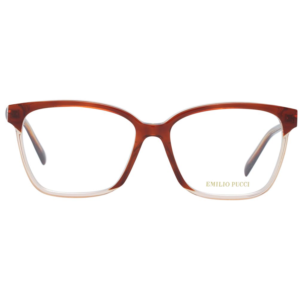 Monture de lunettes pour femme marron Emilio Pucci