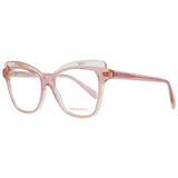 Emilio Pucci Pink Women Glasses Frame - Elegant Butterfly Style