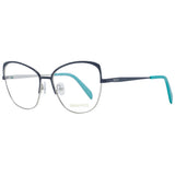 Emilio Pucci Blue Women Glasses Frame - Cat Eye Style