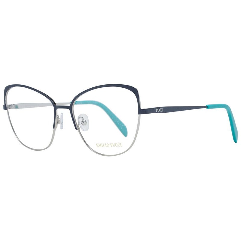 Emilio Pucci Blue Women Glasses Frame - Cat Eye Style