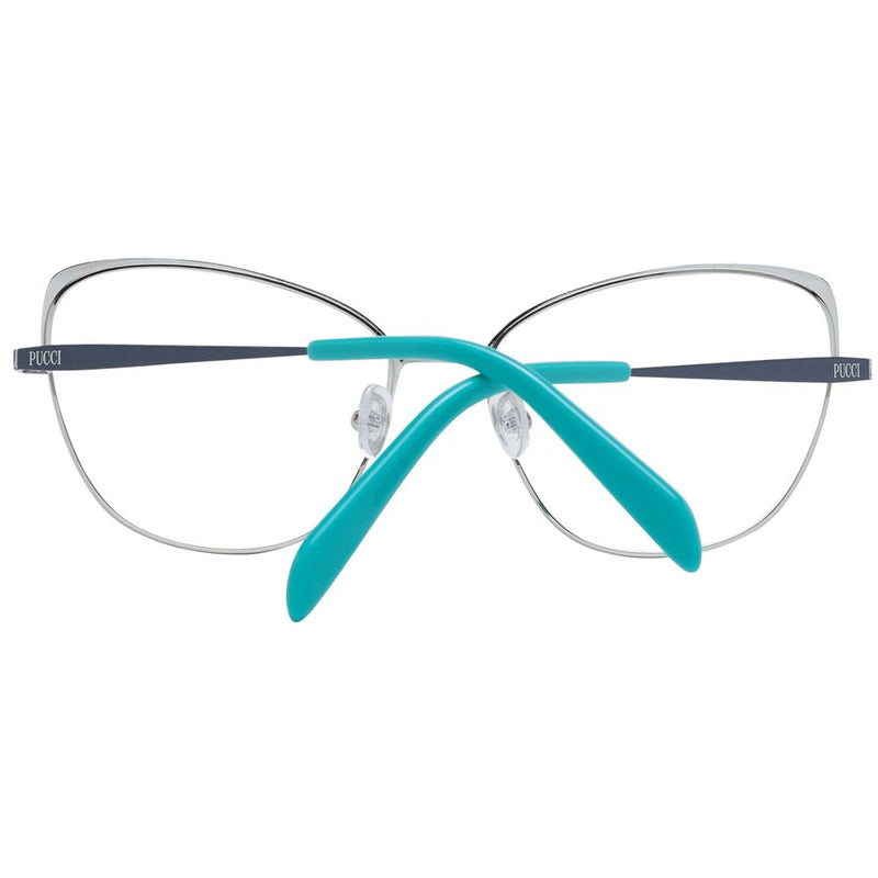 Emilio Pucci Blue Women Glasses Frame - Cat Eye Style