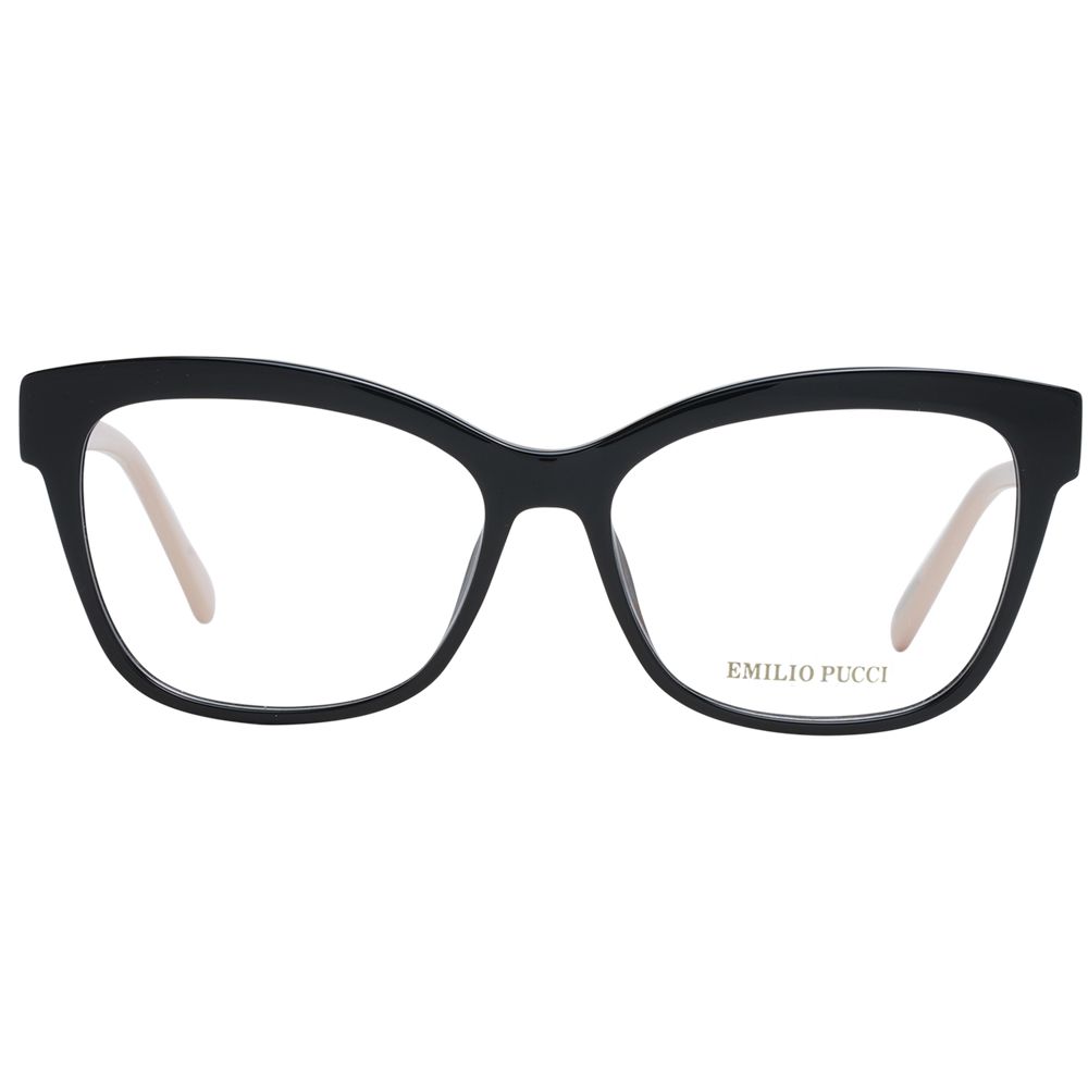 Emilio Pucci Black Women Glasses Frame - Élégance et Durabilité