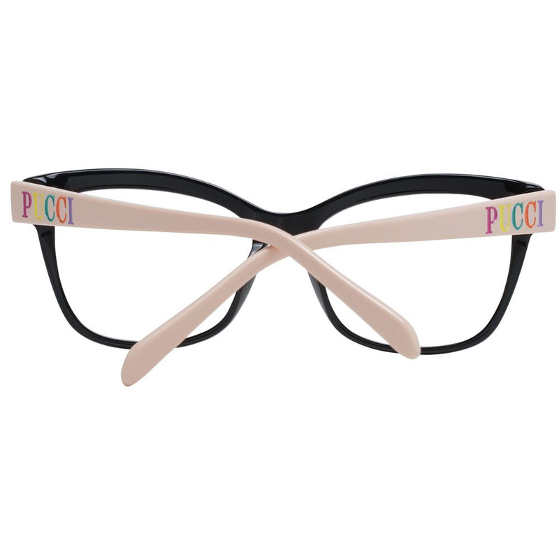 Emilio Pucci Black Women Glasses Frame - Stylish & Durable