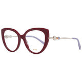Emilio Pucci Red Cat Eye Women Glasses Frame