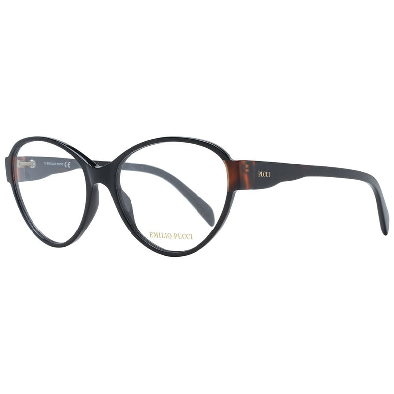 Emilio Pucci Black Women Glasses Frame - Stylish Eyewear