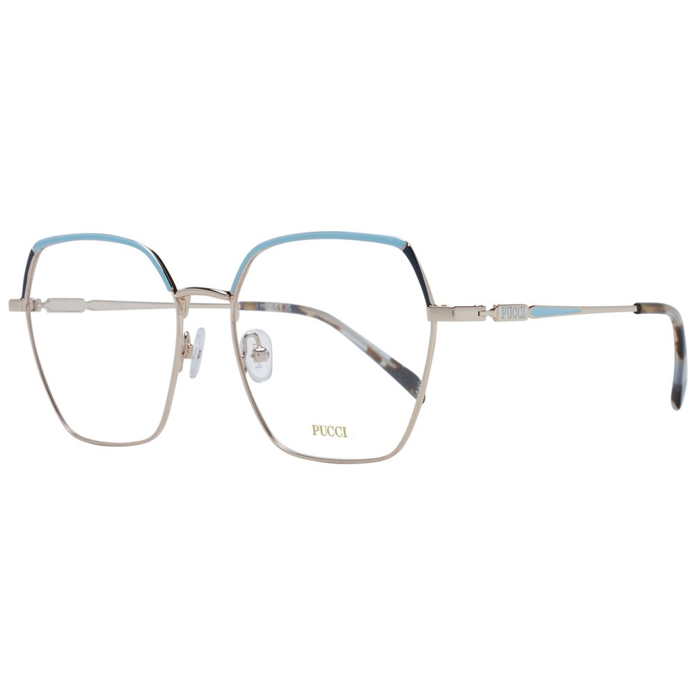 Monture de lunettes pour femme Emilio Pucci, or.