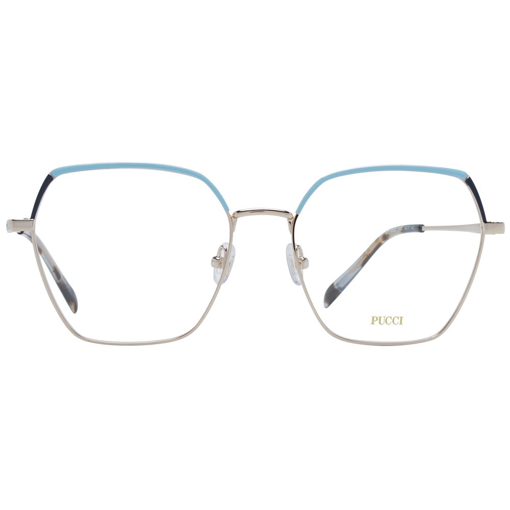 Monture de lunettes pour femme Emilio Pucci, or.