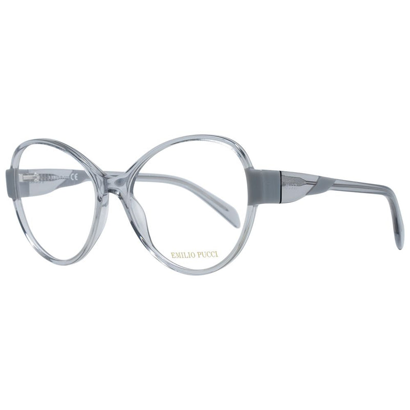 Emilio Pucci Transparent Women Glasses Frame - Stylish Butterfly Design