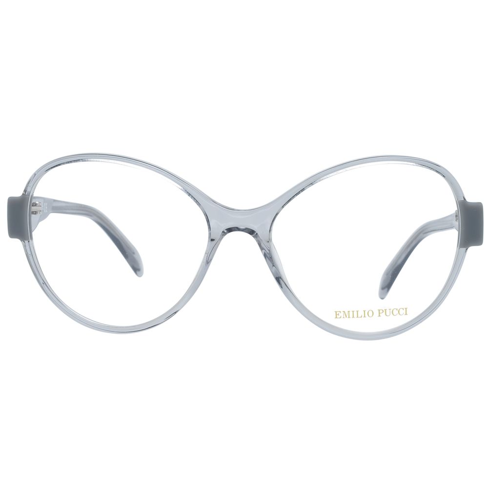 Emilio Pucci Transparent Women Glasses Frame - Stylish Butterfly Design