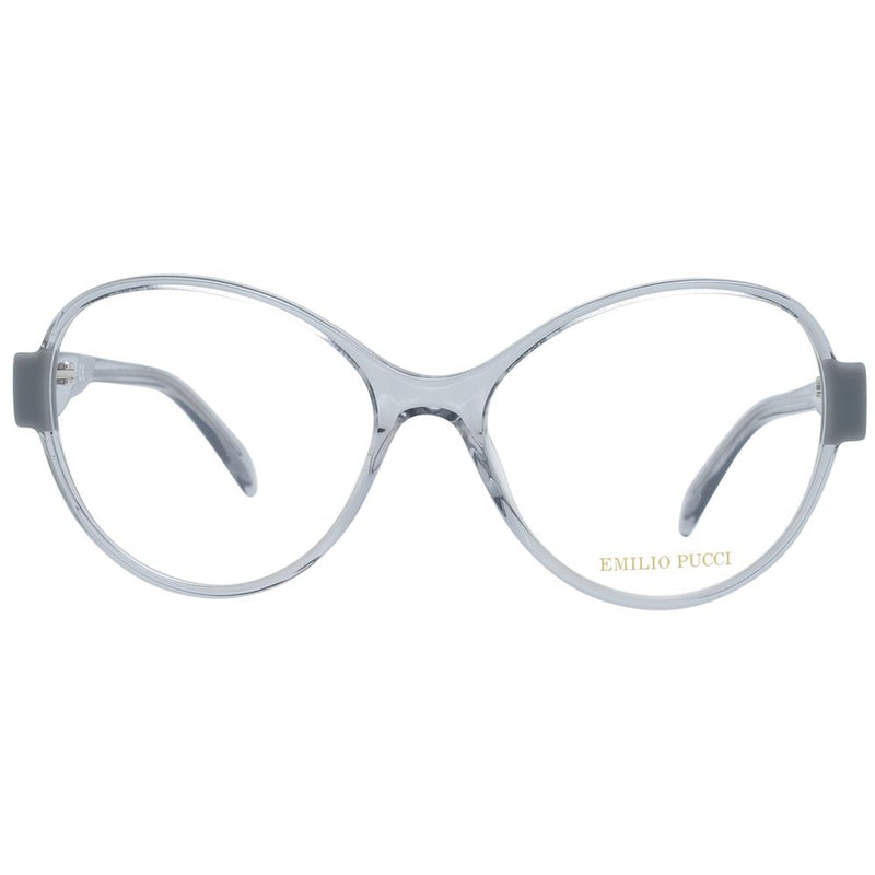Emilio Pucci Transparent Women Glasses Frame - Stylish Butterfly Design