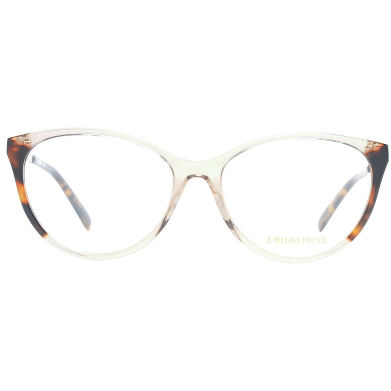 Emilio Pucci Brown Women Glasses Frame - Chic Cat-Eye Design