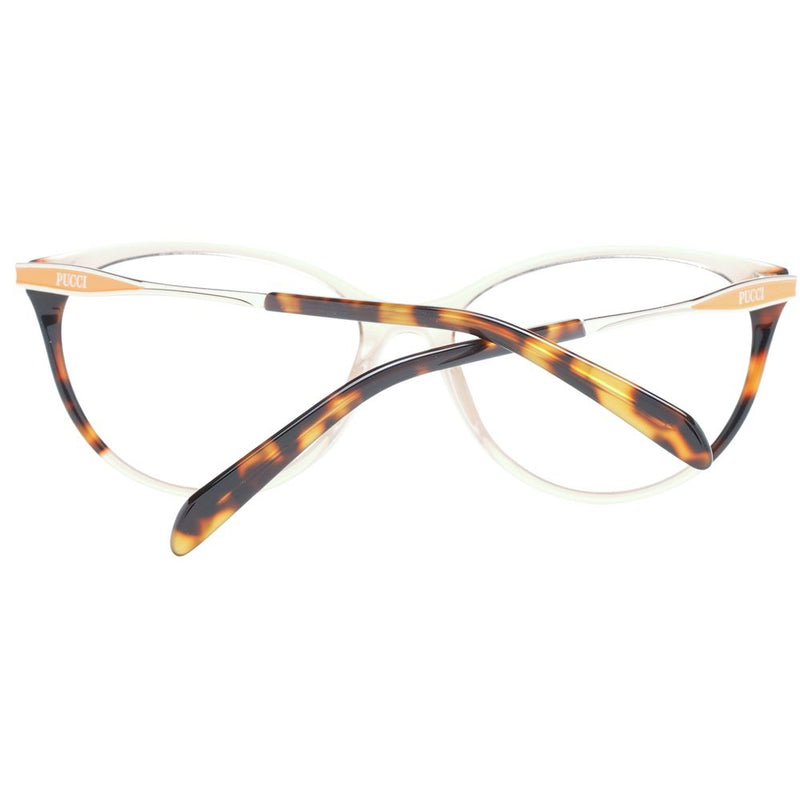 Emilio Pucci Brown Women Glasses Frame - Chic Cat-Eye Design