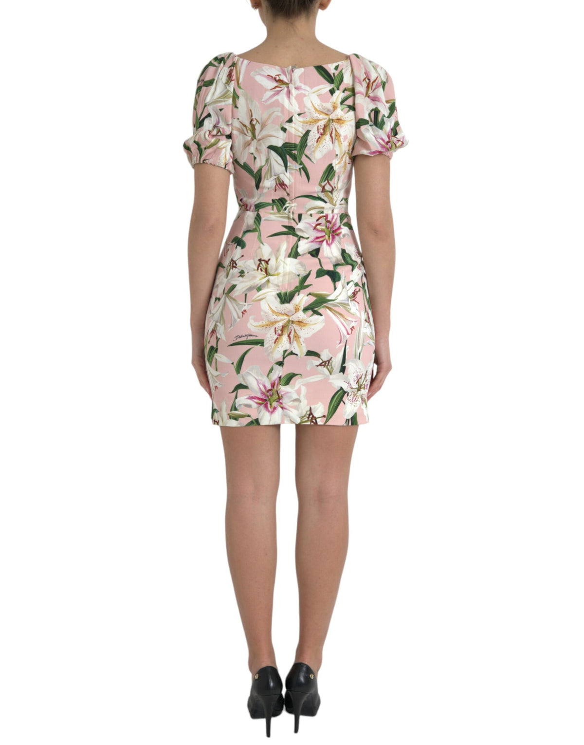 Robe Mini Stretch Viscose Lily Rose Dolce & Gabbana