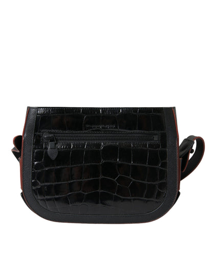Balenciaga Zwarte Exotische Leren Schoudertas Cameratas