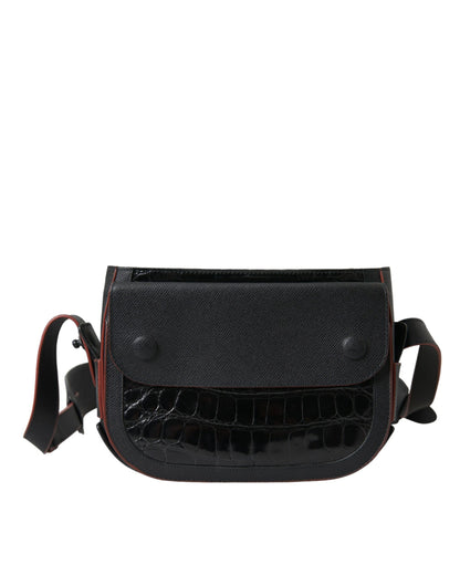 Balenciaga Zwarte Exotische Leren Schoudertas Cameratas