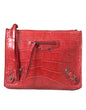 Sac à main classique en cuir exotique rouge Balenciaga