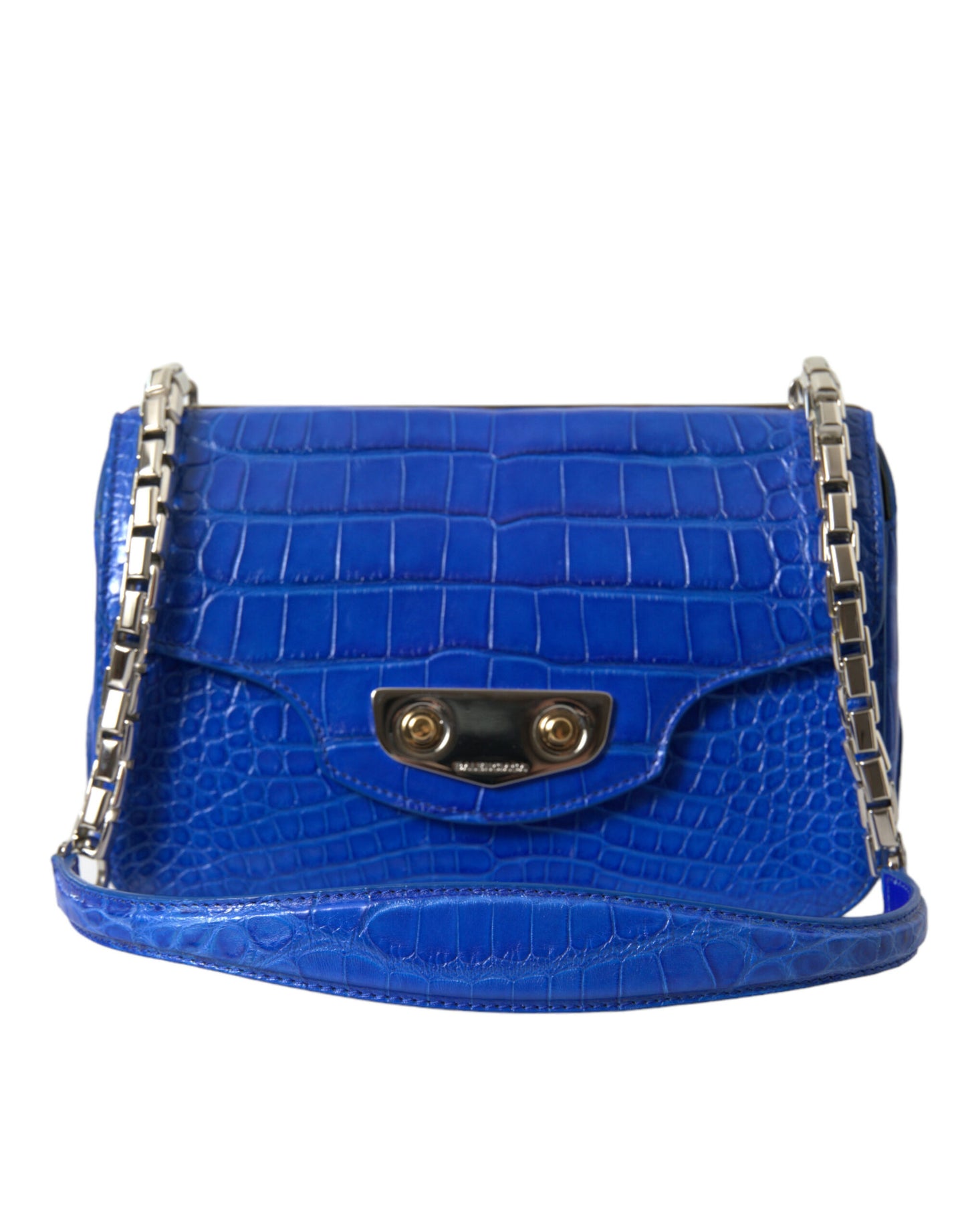 Balenciaga Blauwe Exotische Leren Neo Klassieke Handtas Schoudertas