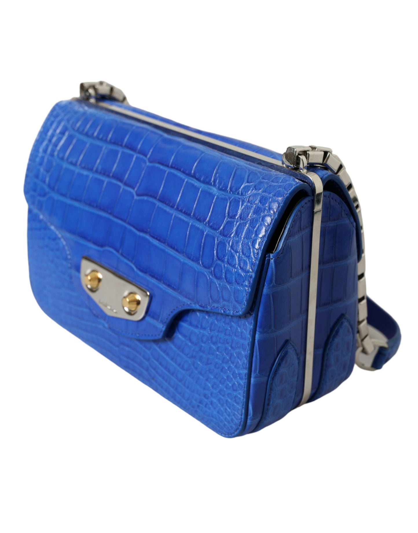 Balenciaga Blauwe Exotische Leren Neo Klassieke Handtas Schoudertas