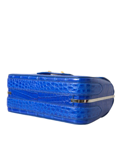 Balenciaga Blauwe Exotische Leren Neo Klassieke Handtas Schoudertas