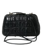 Sac à bandoulière en cuir exotique noir Balenciaga