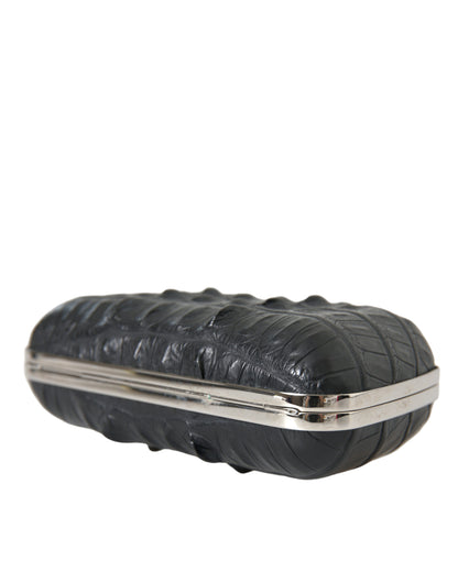 Sac à bandoulière en cuir exotique noir Balenciaga