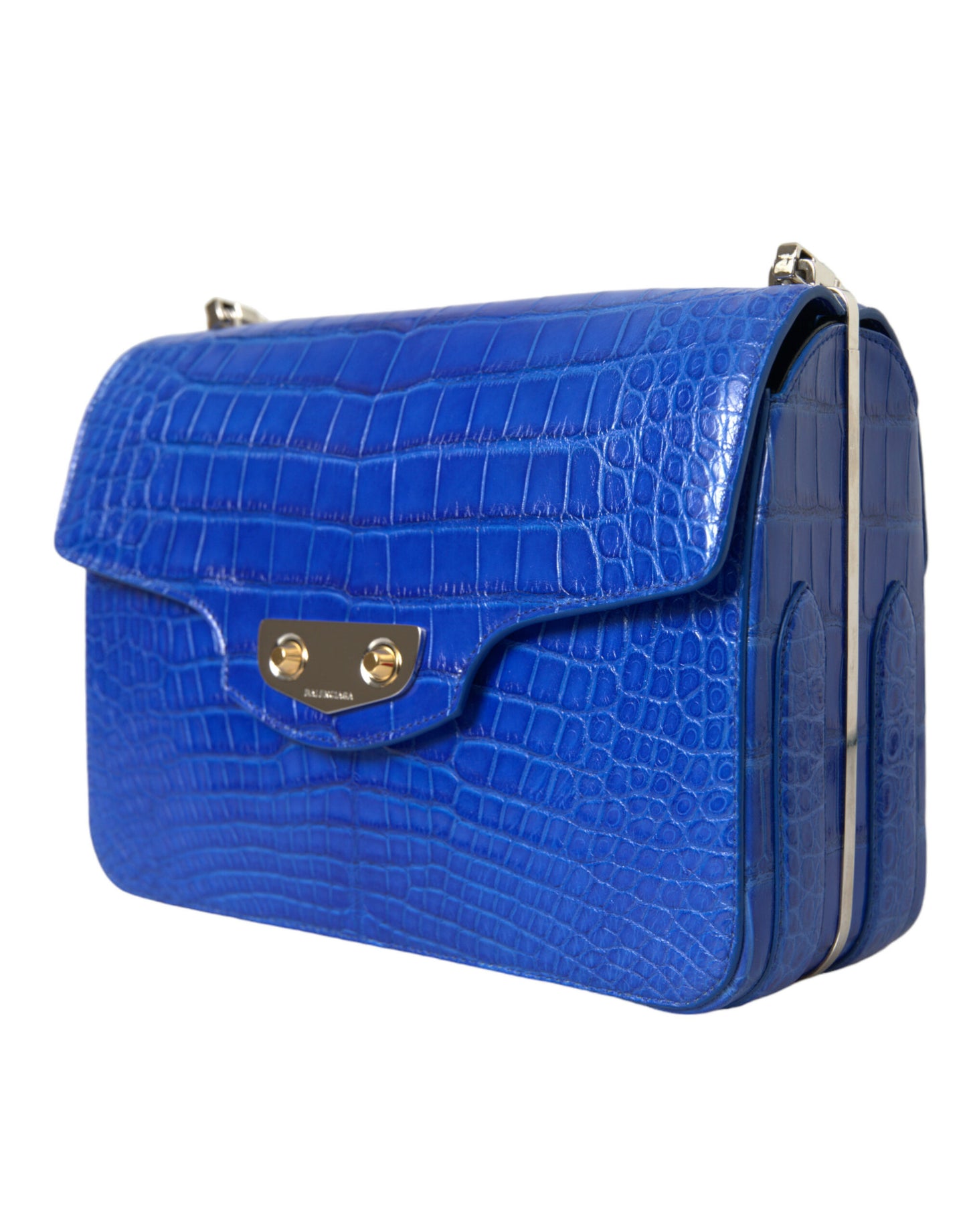Balenciaga Blauwe Exotische Leren Neo Classic Kleine Schoudertas