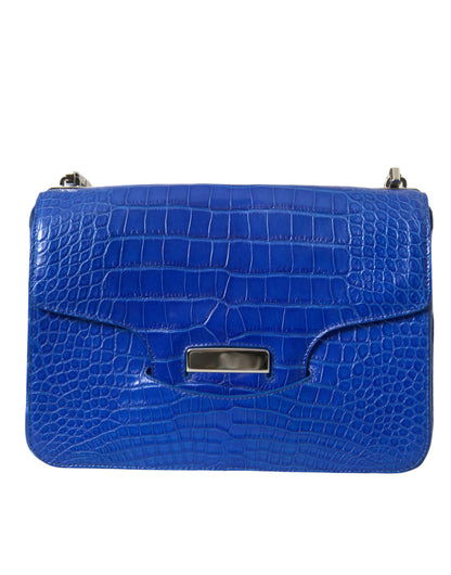 Balenciaga Blauwe Exotische Leren Neo Classic Kleine Schoudertas