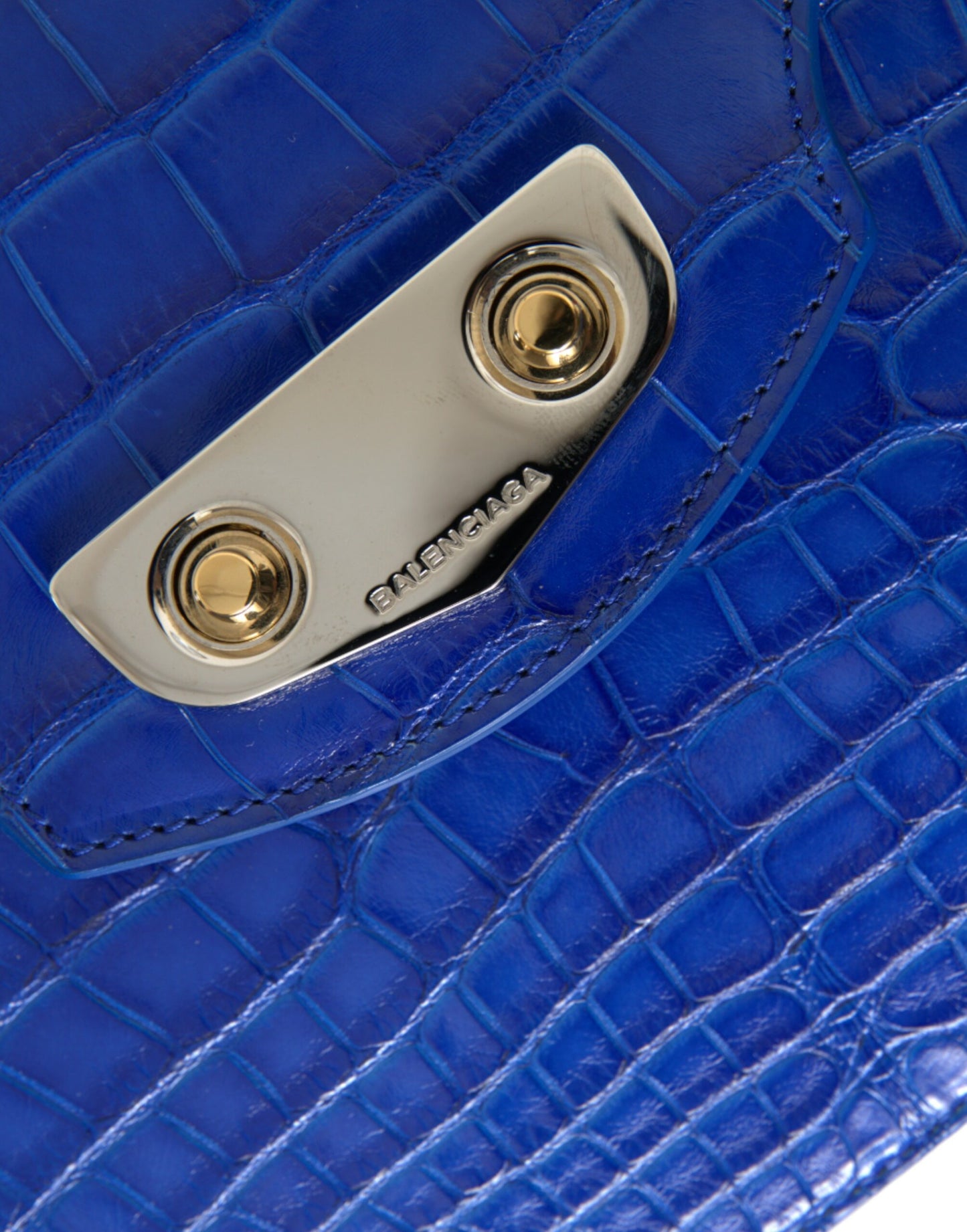 Balenciaga Blauwe Exotische Leren Neo Classic Kleine Schoudertas