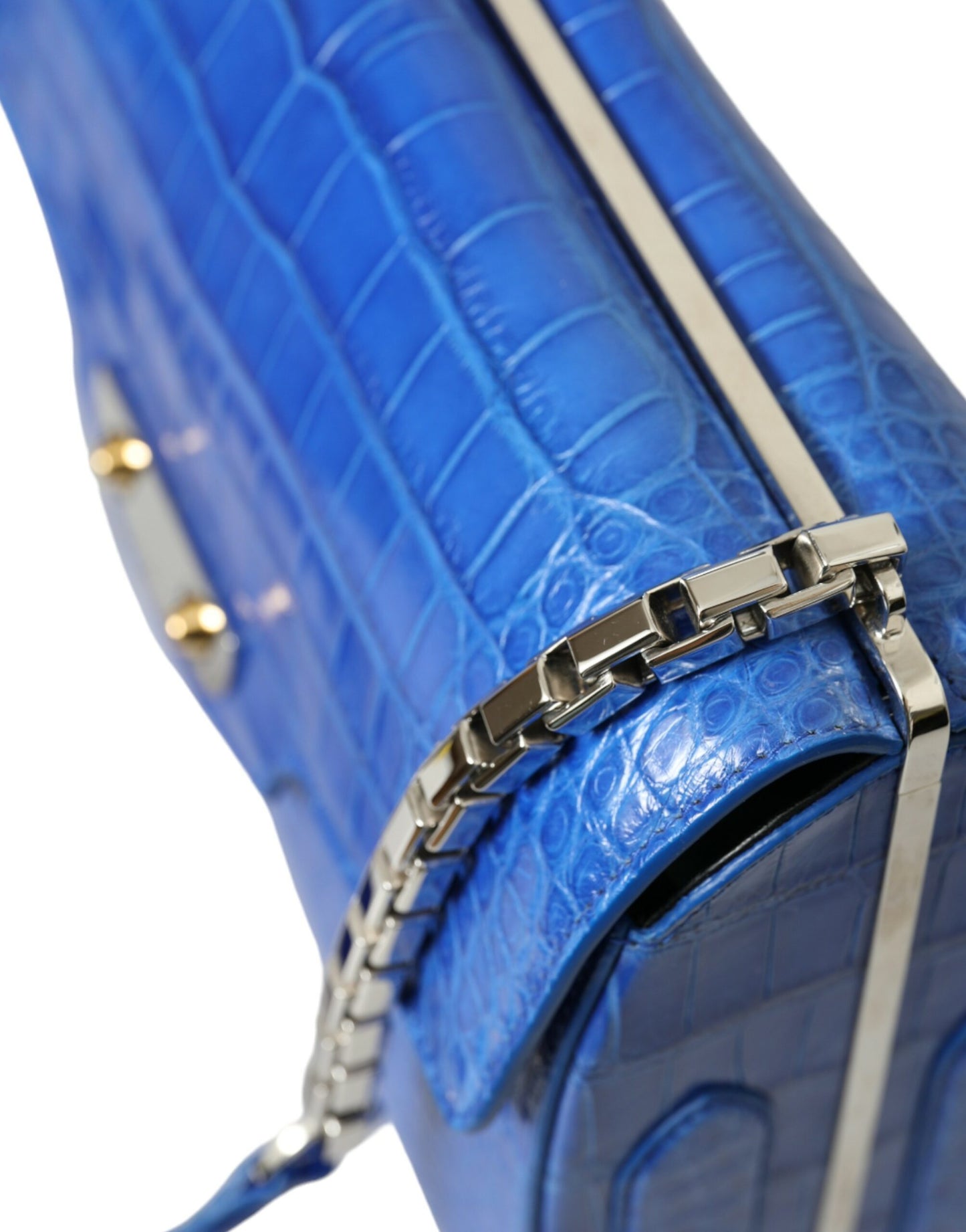 Balenciaga Blauwe Exotische Leren Neo Classic Kleine Schoudertas