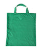 Sac fourre-tout Prada en jersey vert avec logo