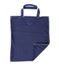 Sac cabas Prada en jersey bleu avec logo