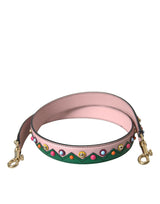 Dolce & Gabbana WMB306 Pink Leather Handbag Shoulder Strap