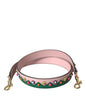Bandoulière accessoire pour sac à main en cuir rose Dolce & Gabbana