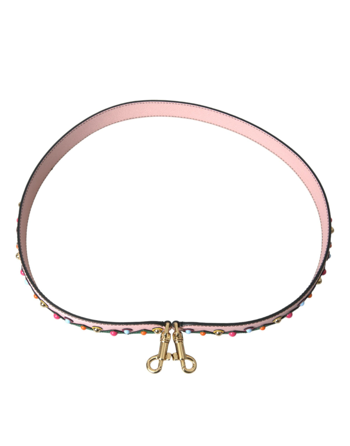 Dolce & Gabbana WMB306 Pink Leather Handbag Shoulder Strap