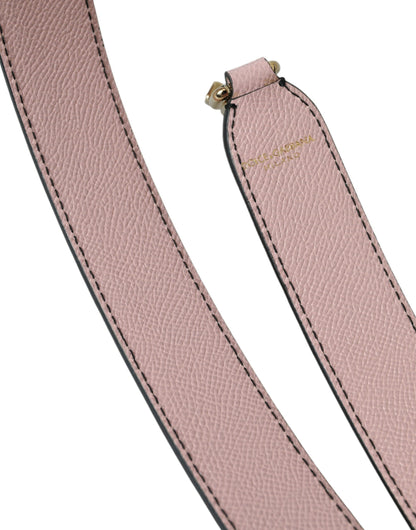 Bandoulière accessoire pour sac à main en cuir rose Dolce & Gabbana