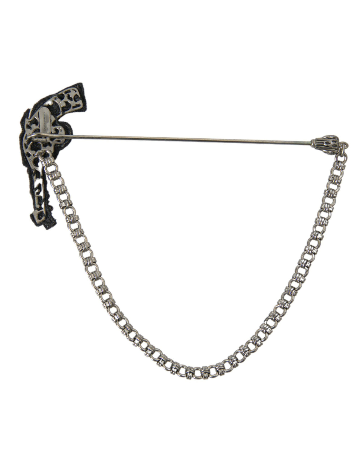 Broche revolver en laiton et cuivre Dolce & Gabbana pour homme