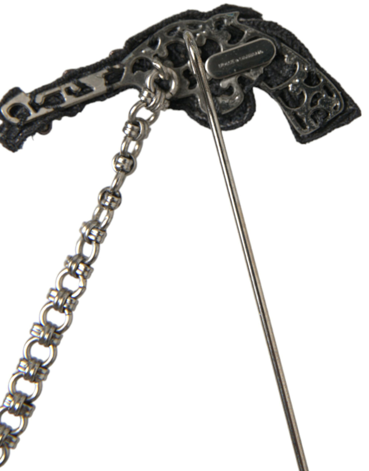 Broche revolver en laiton et cuivre Dolce & Gabbana pour homme