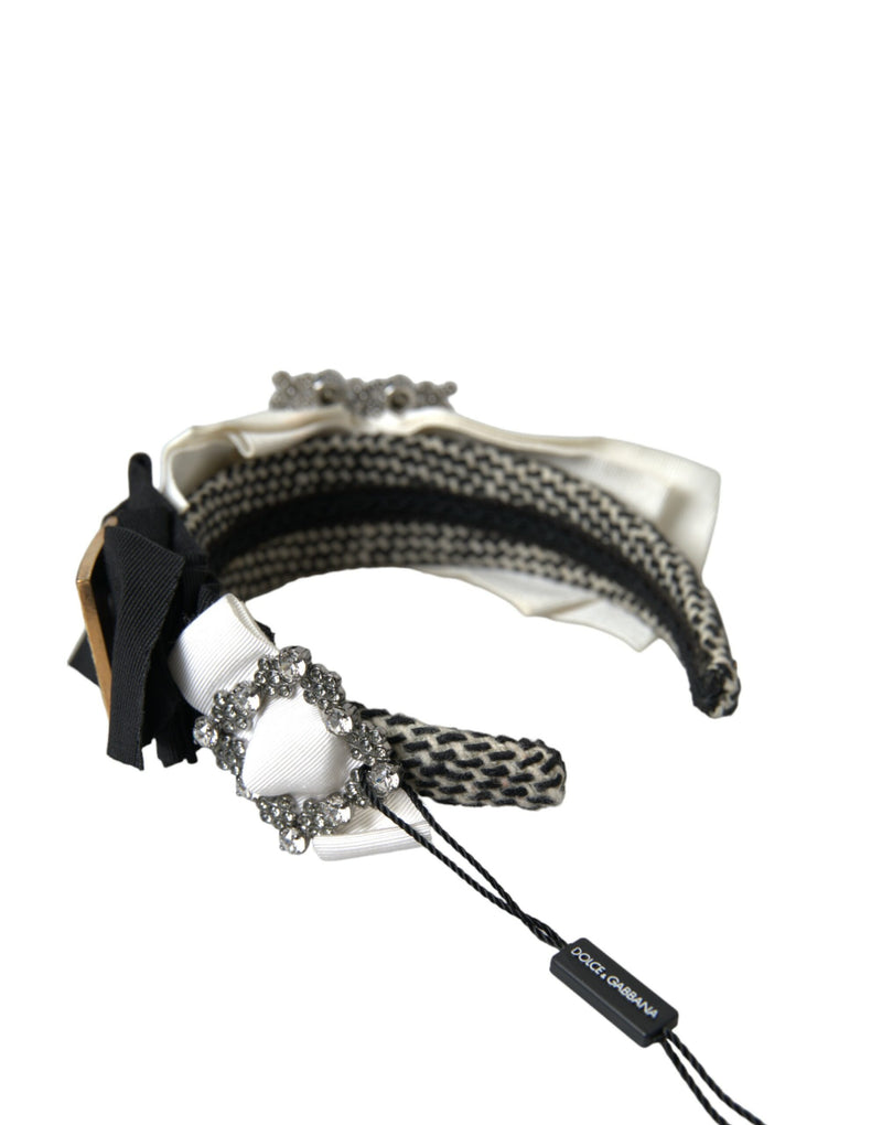 Dolce & Gabbana Multicolor Crystal Embellished Diadem for Women