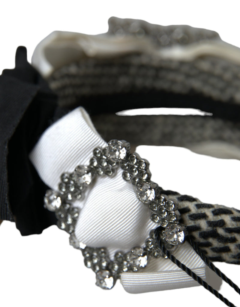 Dolce & Gabbana Multicolor Crystal Embellished Diadem for Women