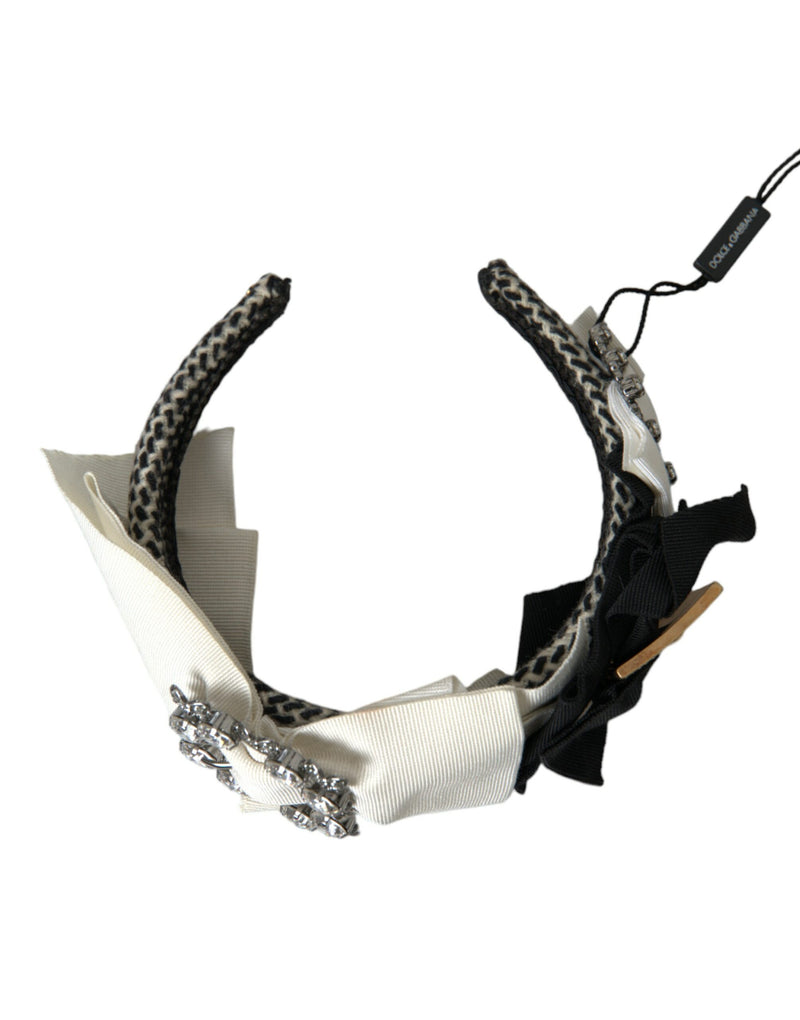 Dolce & Gabbana Multicolor Crystal Embellished Diadem for Women