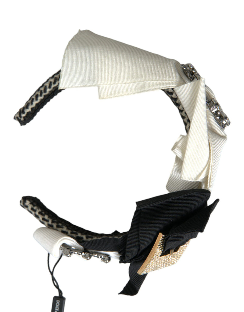 Dolce & Gabbana Multicolor Crystal Embellished Diadem for Women